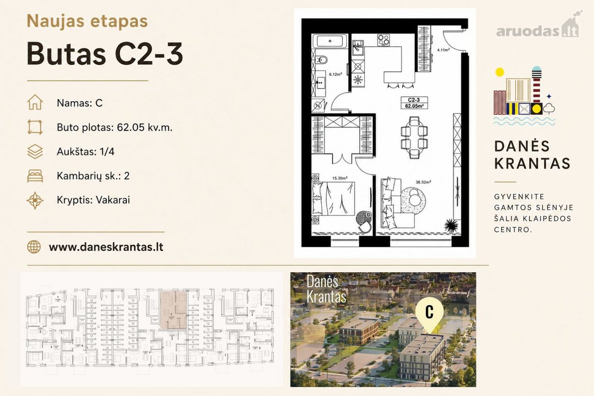 Naujojo C etapo statybos jau įpusėjo, o - nuotraukos Nr. 2
