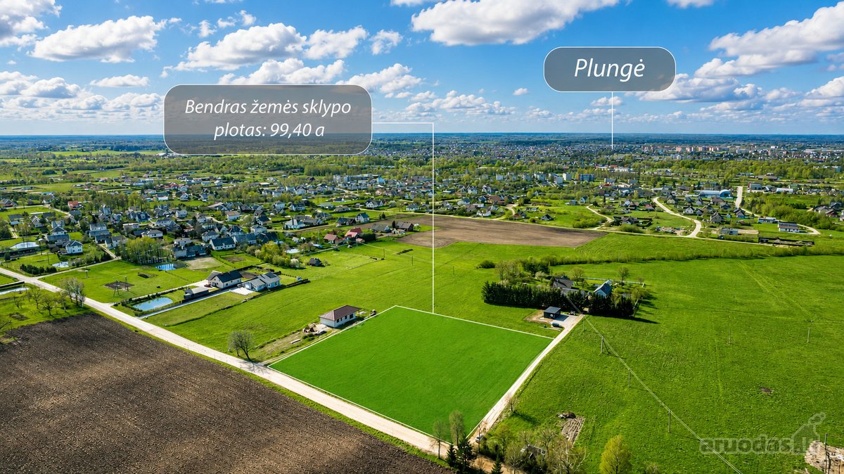 Investicinis sklypas Plungės priemiestyje –