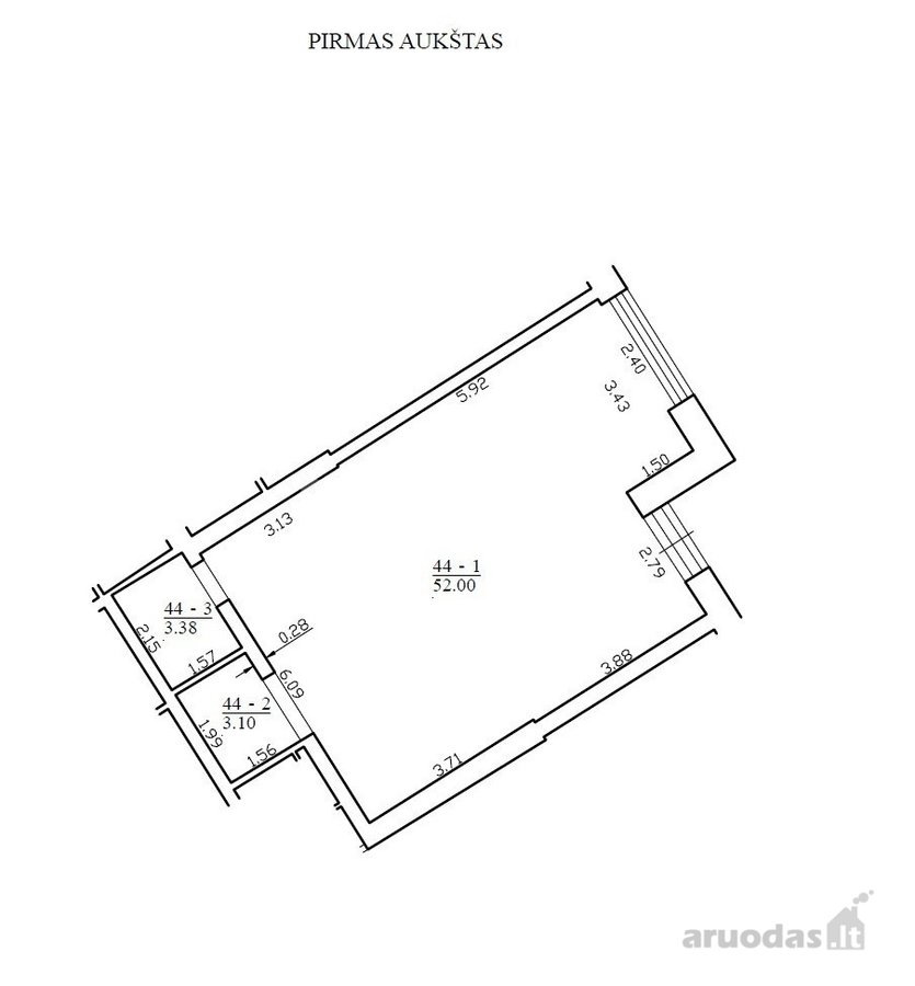 Nuomojamos Naujos Komercinės Patalpos - nuotraukos Nr. 12