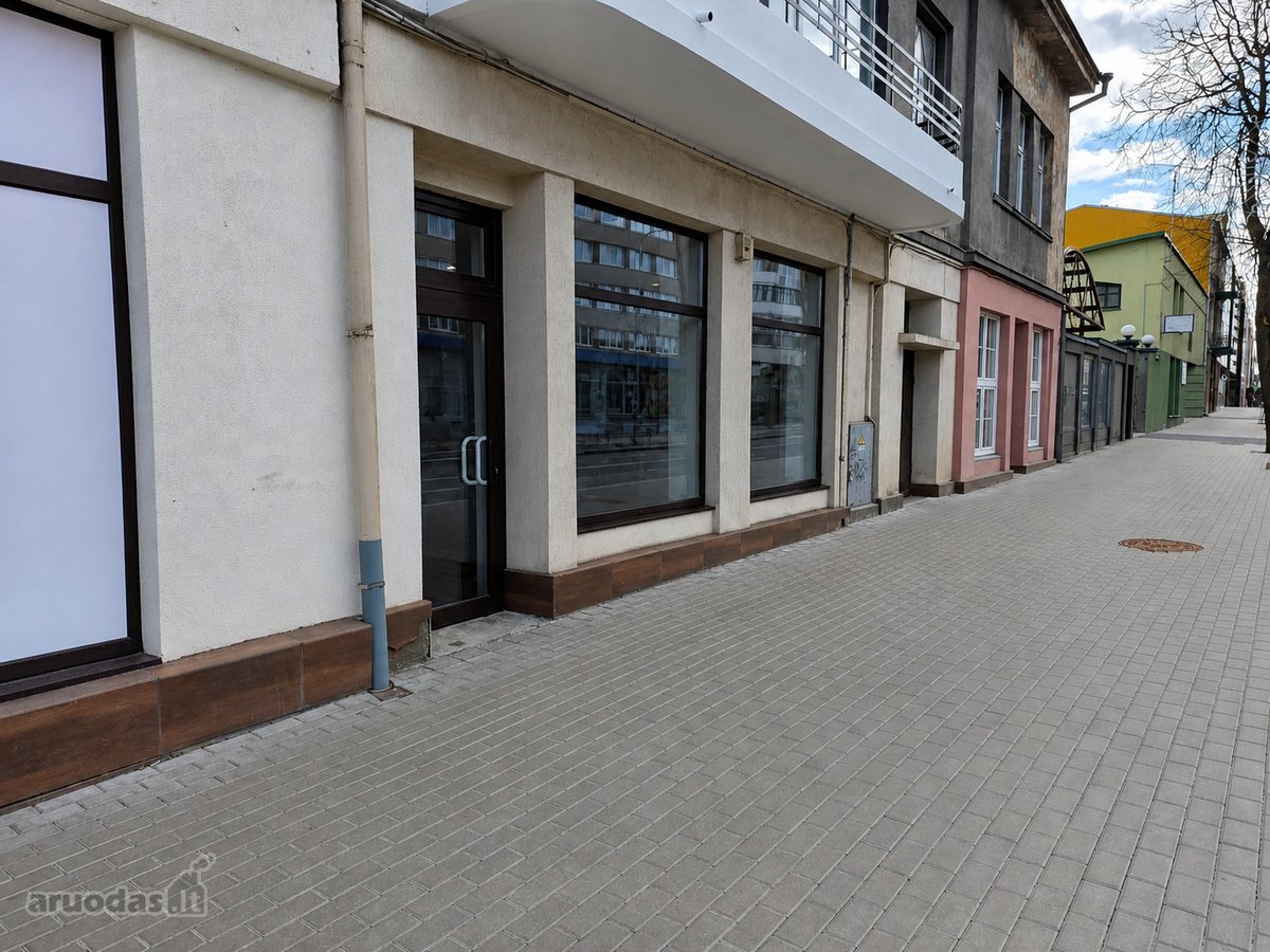 Išnuomojamos komercinės paskirties patalpos