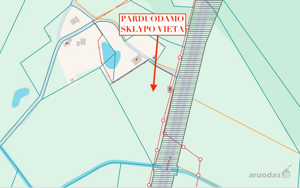 Parduodamas sklypas kartu su parengtu kaimo - nuotraukos Nr. 15