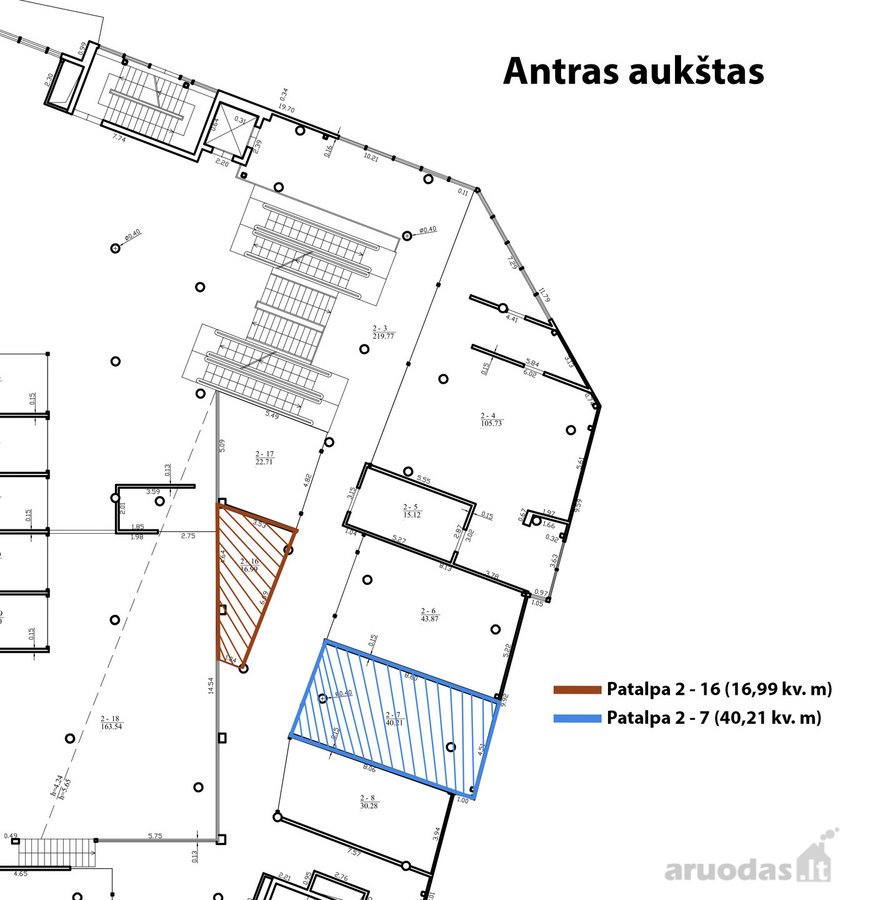 Nuomojamos įvairaus ploto šiuolaikiškos, - nuotraukos Nr. 3