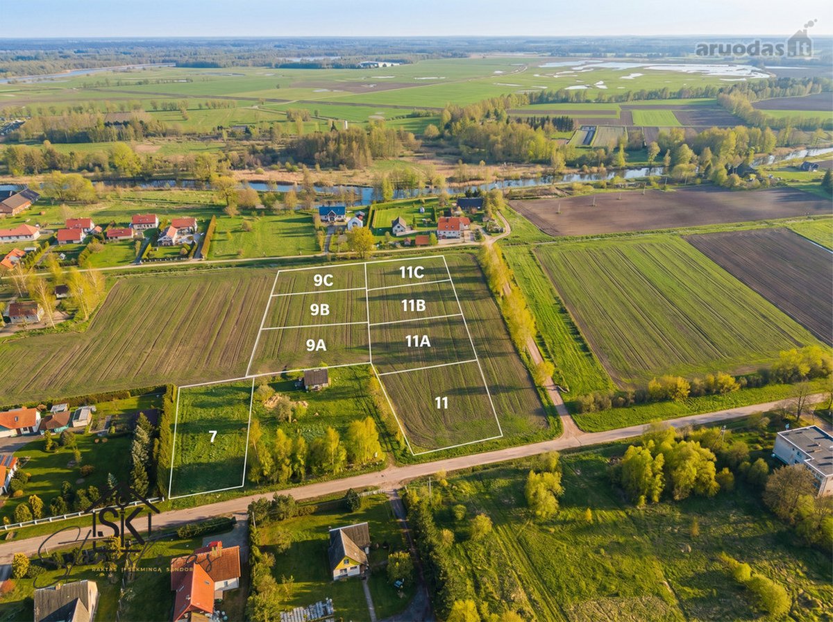 Parduodami Namų Valdos Žemės Sklypai Rusnėje, - nuotraukos Nr. 2