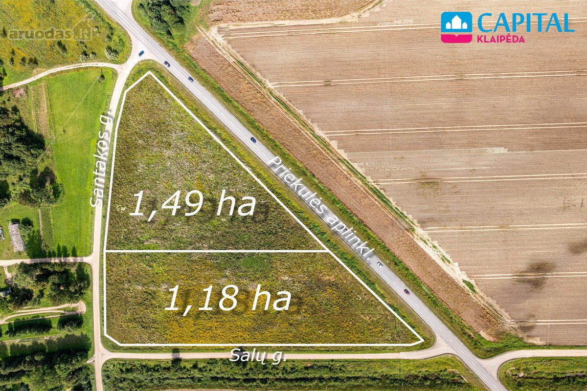 Parduodami 2 Komercinės Paskirties Sklypai - nuotraukos Nr. 2