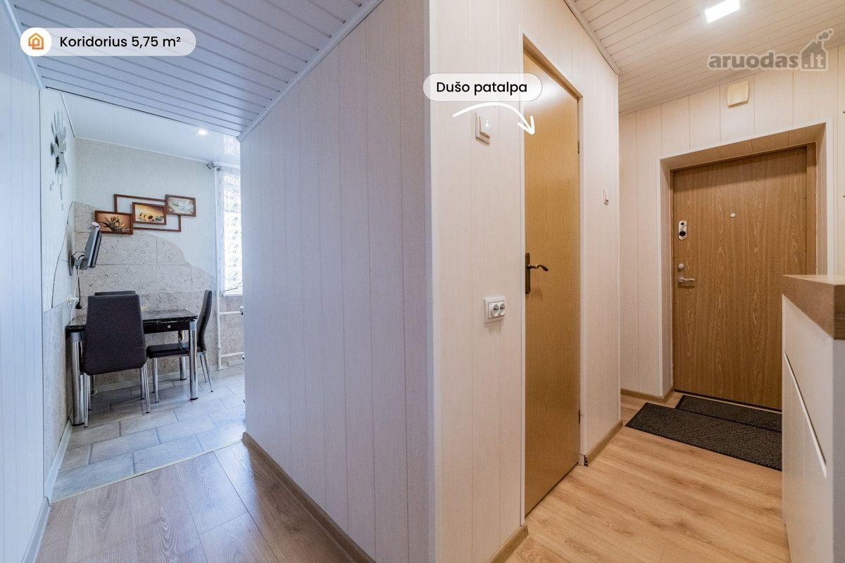 Parduodamas 2 kambarių butas Vaižganto g. 58b - nuotraukos Nr. 11