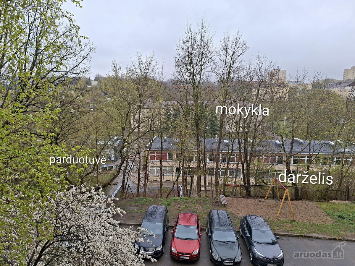 Jaukaus 3 kambarių buto nuoma prie Aušros