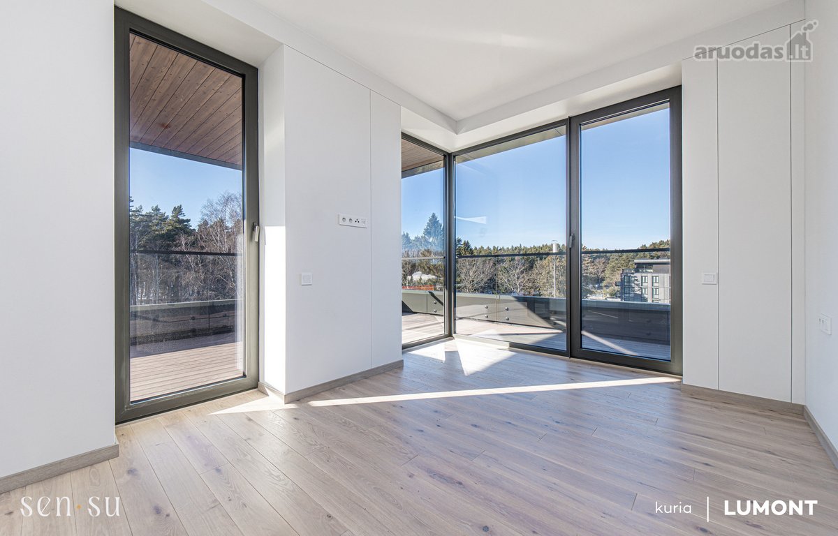 Paskutiniai apartamentai 4 aukšte su net 30