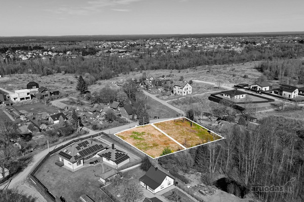 Vilniaus Mieste Parduodami 2 Sklypai Ramioje - nuotraukos Nr. 3