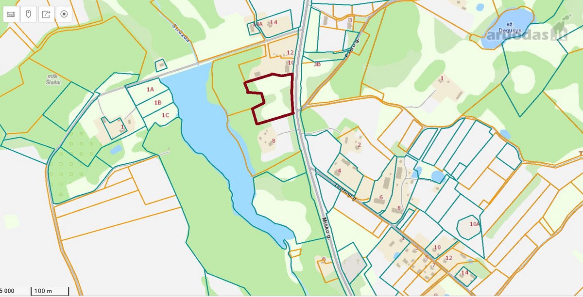 Trakų raj. Totoriškių k. parduodamas 1,09 ha - nuotraukos Nr. 7