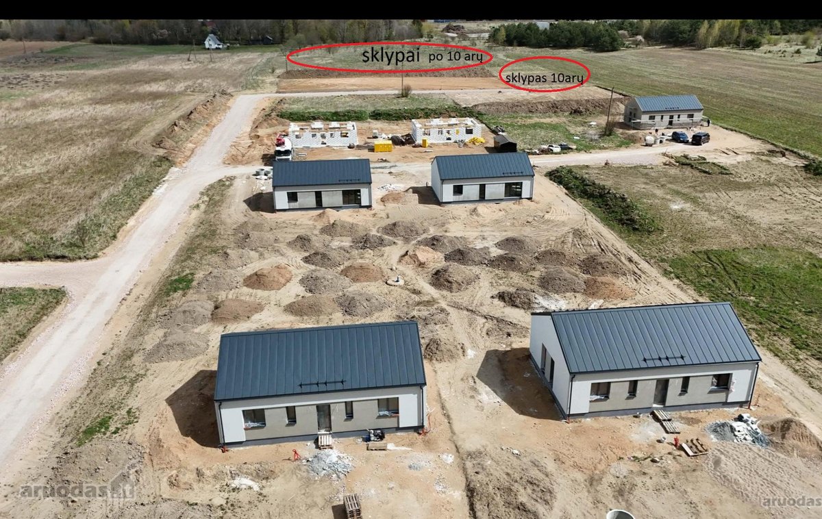 Parduodami namų valdos sklypai labai gražioje - nuotraukos Nr. 3