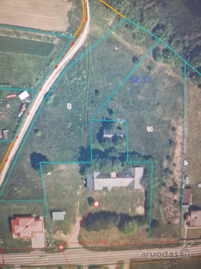 Parduodamas sklypas prie ežero su pakrante, - nuotraukos Nr. 15