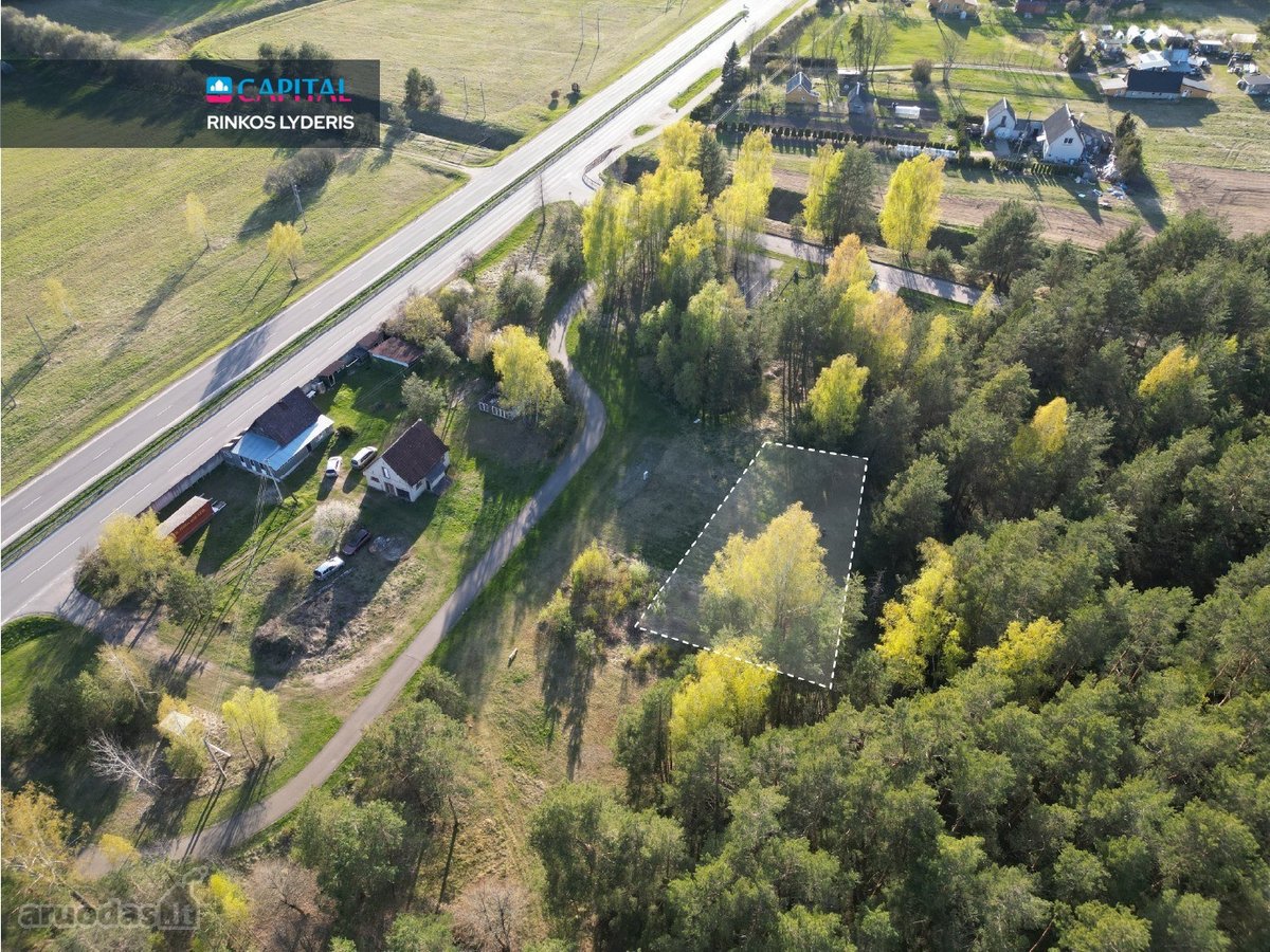 Parduodamas miško apsuptyje esantis 5.07 arų - nuotraukos Nr. 2
