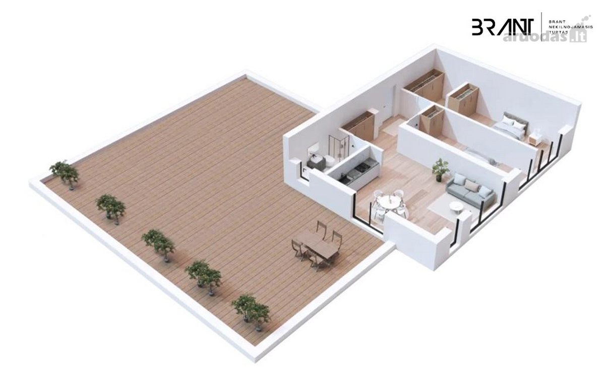 ,Šiaurio namai'' projekte darome Net -24 900 - nuotraukos Nr. 19