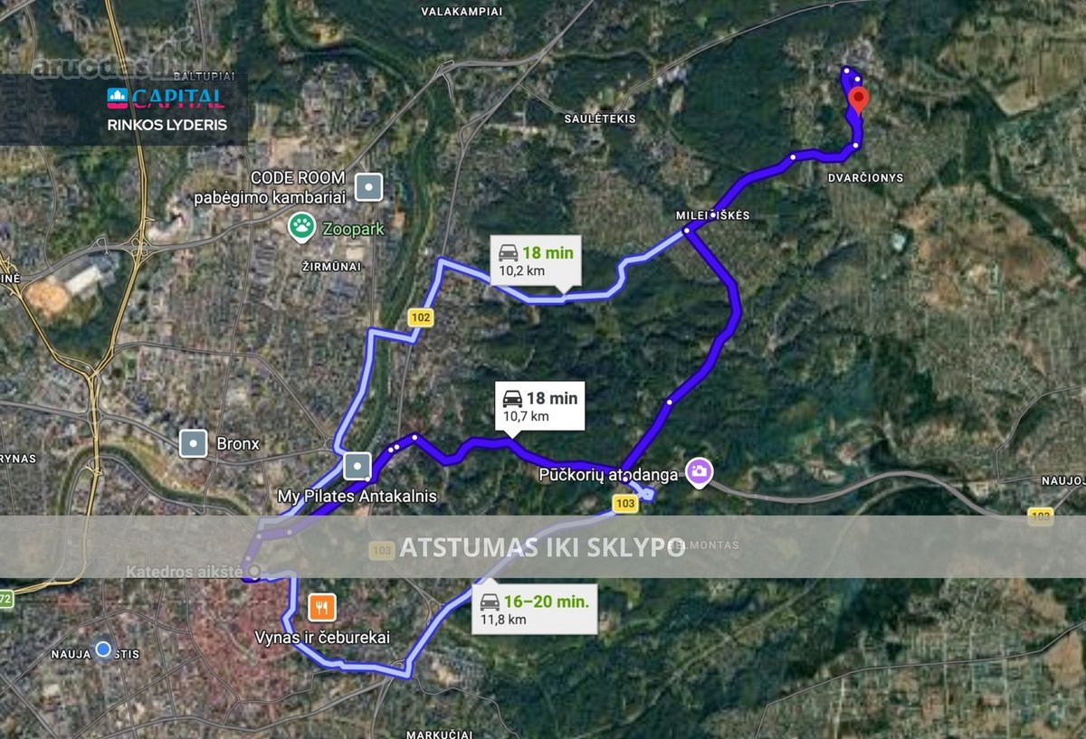 Parduodamas Sklypas Dvarčionyse 6,34 A. Ploto - nuotraukos Nr. 10