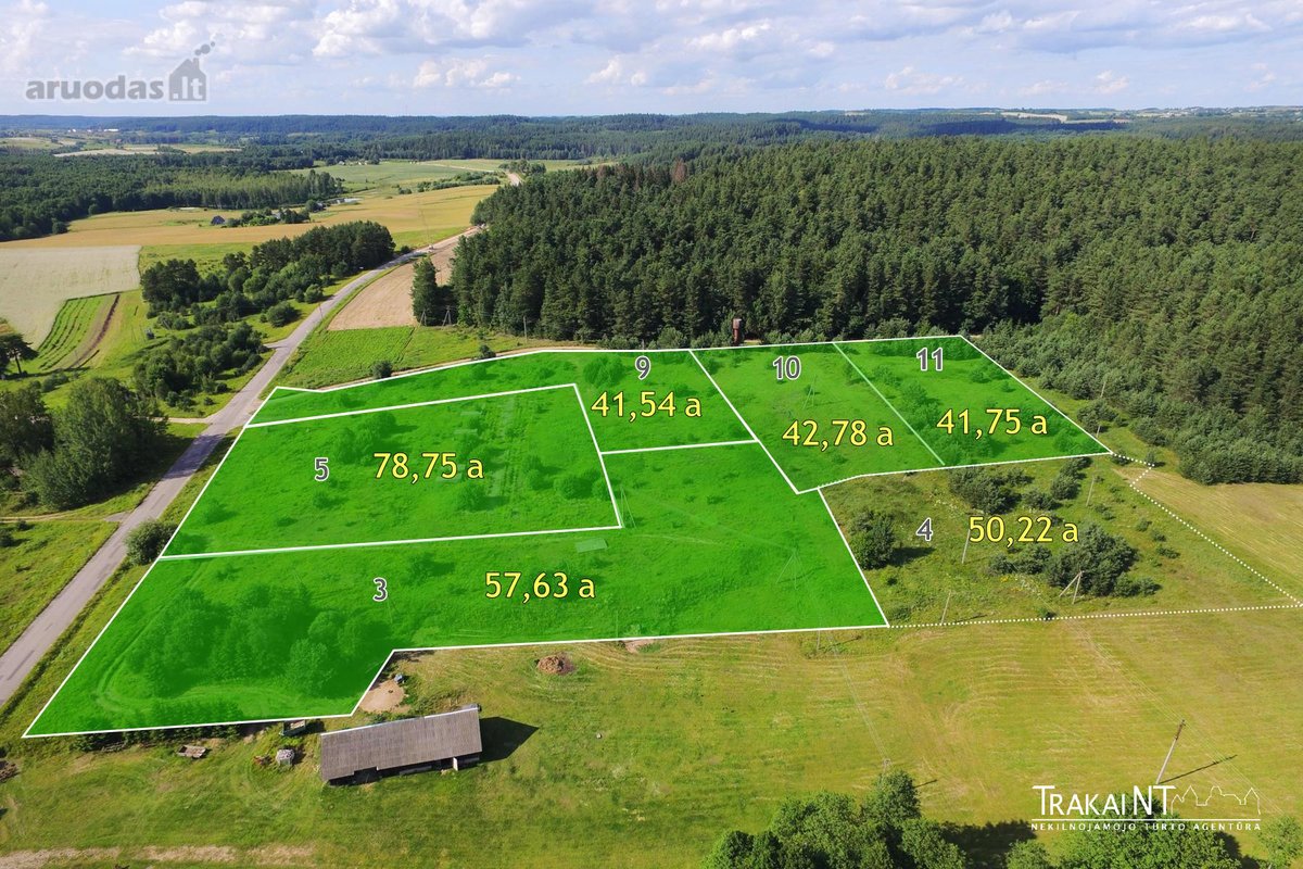 Parduodami Sklypai Vilkokšnio K., Trakų R. - nuotraukos Nr. 8