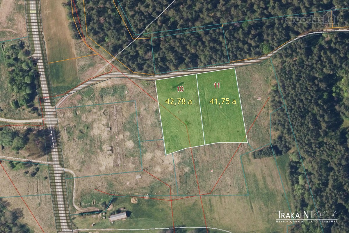 Parduodami Sklypai Vilkokšnio K., Trakų R. - nuotraukos Nr. 2