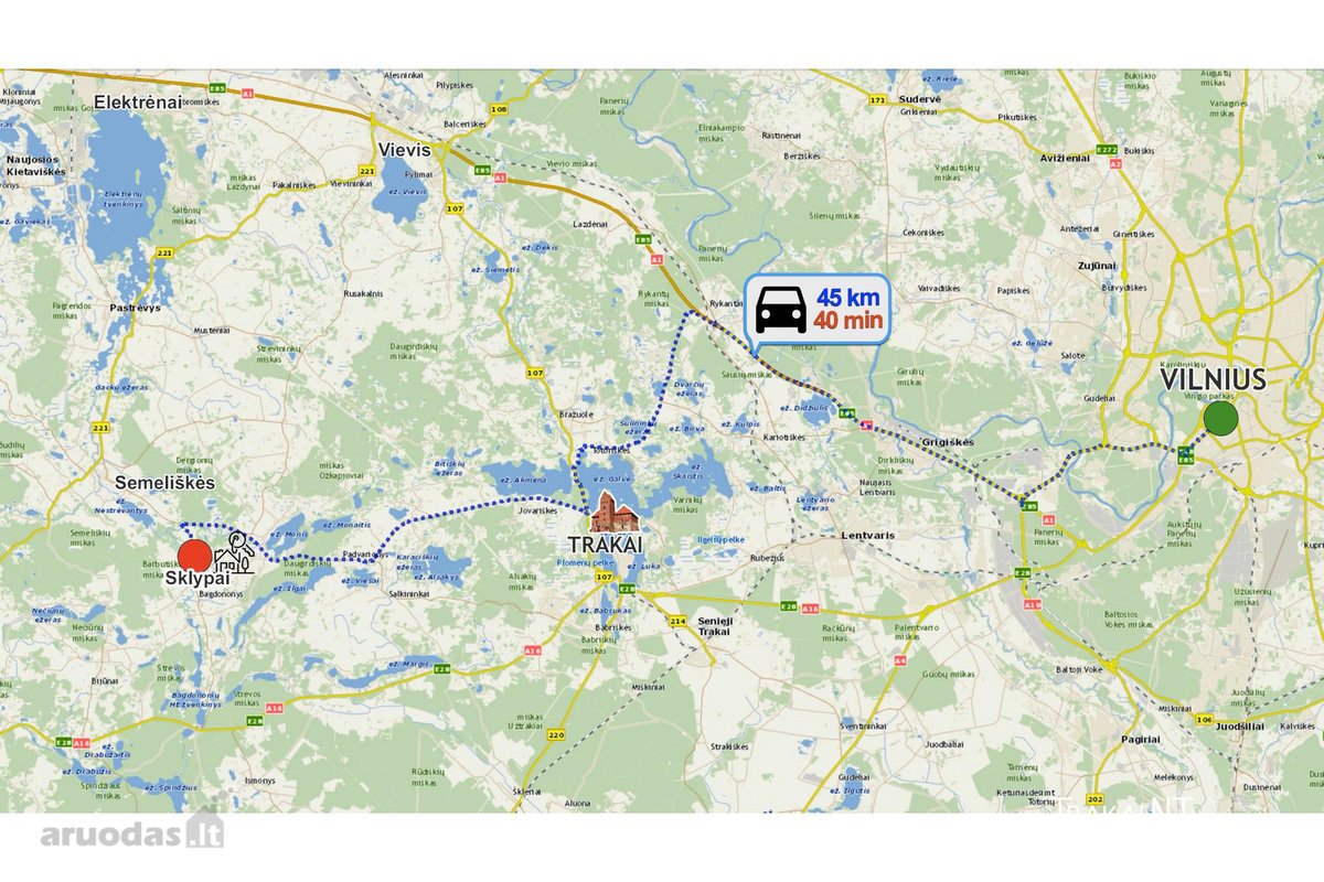 Parduodami Sklypai Vilkokšnio K., Trakų R. - nuotraukos Nr. 16