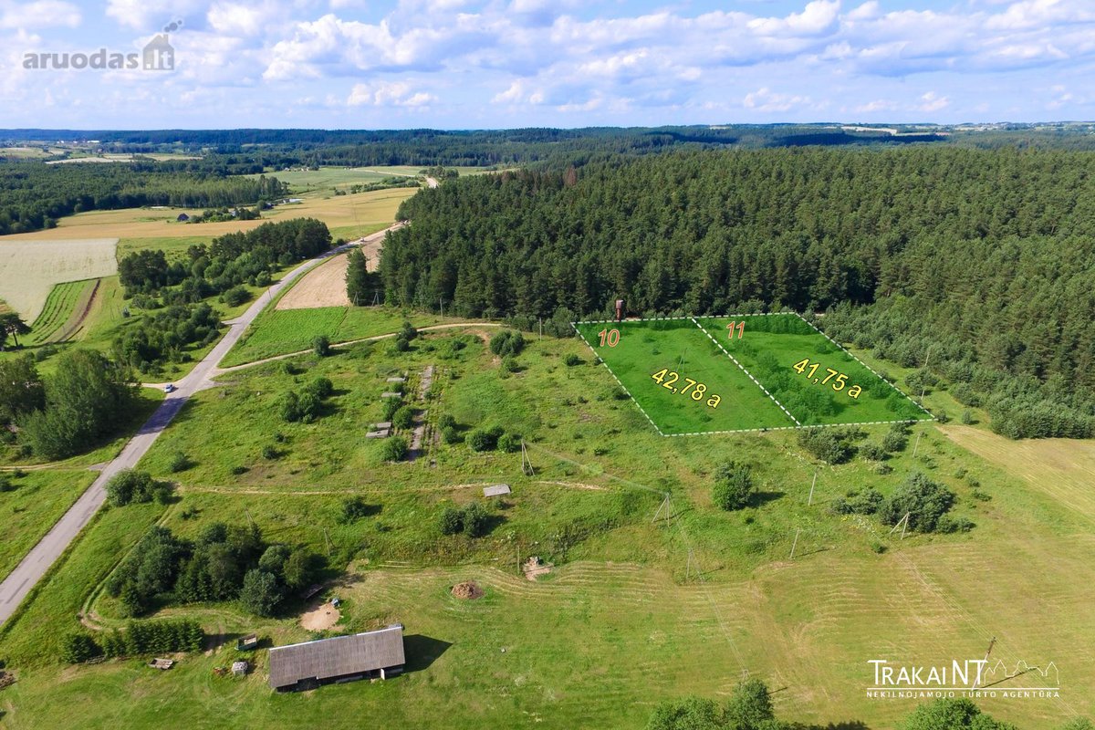 Parduodami Sklypai Vilkokšnio K., Trakų R.