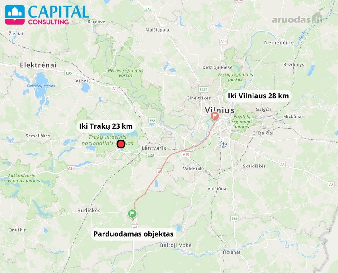 Namų valdos sklypai Trakų rajone Paluknio kaime - nuotraukos Nr. 8