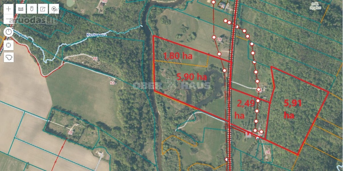 Išskirtinis 16,1 Ha Sklypas Vaizdingoje