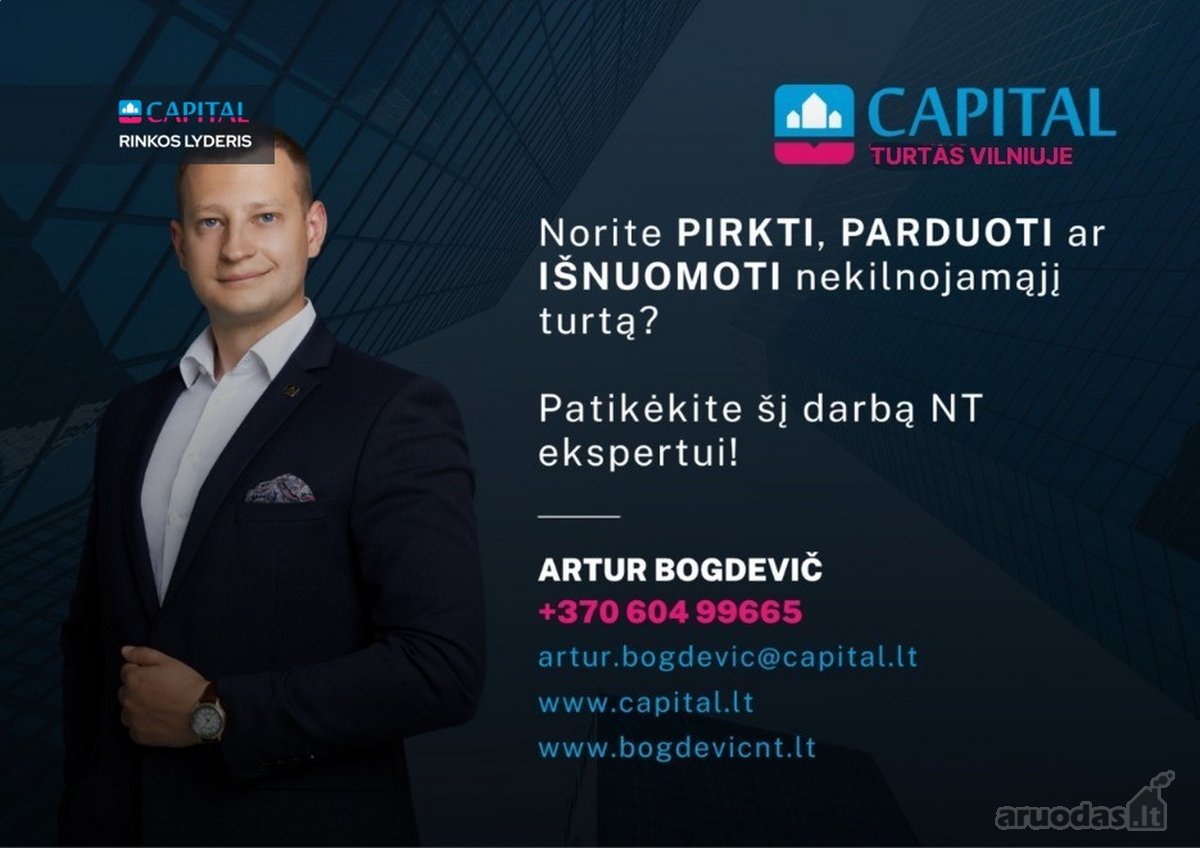 Parduodamas Erdvus Ir Kokybiškai Įrengtas - nuotraukos Nr. 46