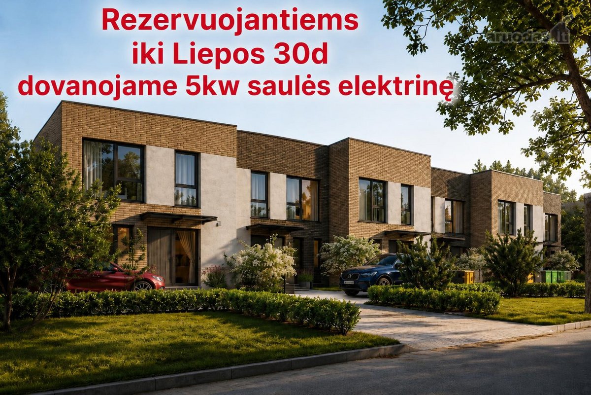 Modernūs A++ Klasės Namai Klaipėdos Mieste - nuotraukos Nr. 4