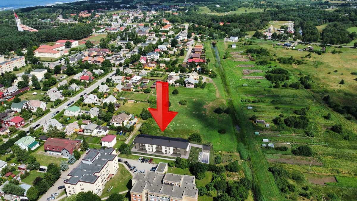 Parduodamas sklypas su 6 butų kotedžo