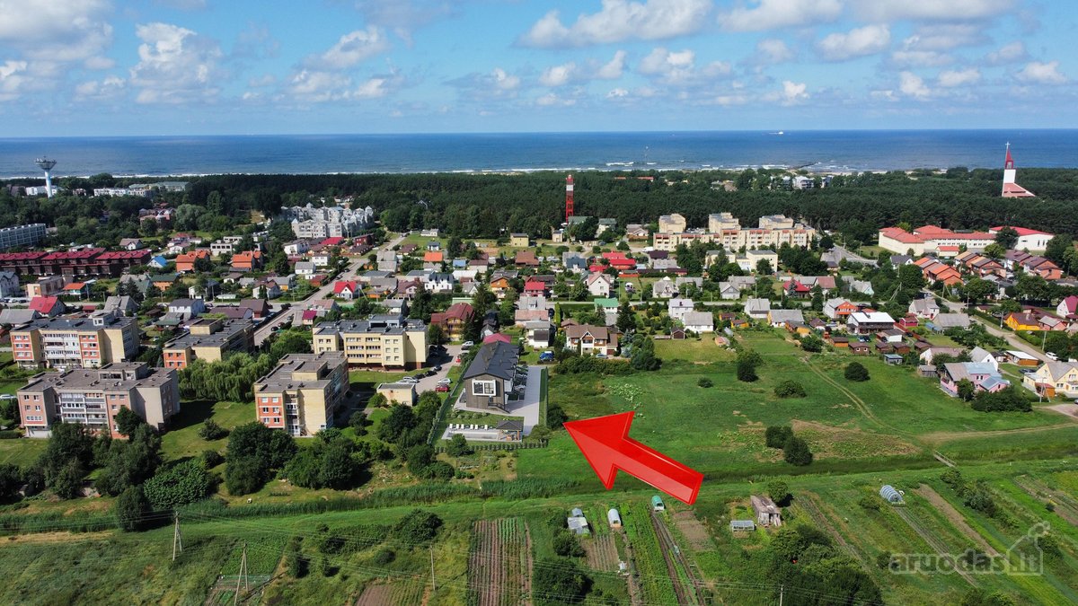 Parduodamas sklypas su 6 butų kotedžo - nuotraukos Nr. 2