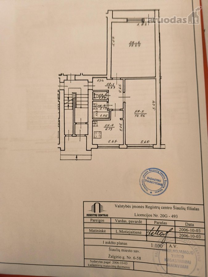 Miesto centre parduodamas butas, kurį - nuotraukos Nr. 8