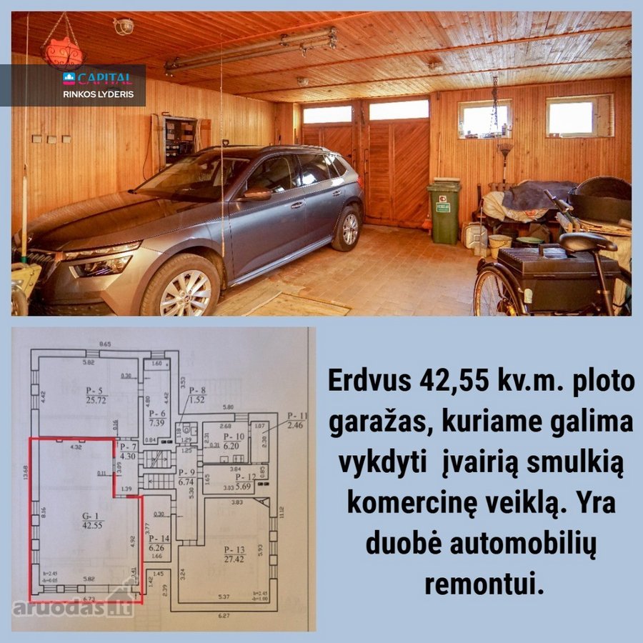 Parduodamas erdvus, prižiūrėtas ir kokybiškai - nuotraukos Nr. 27