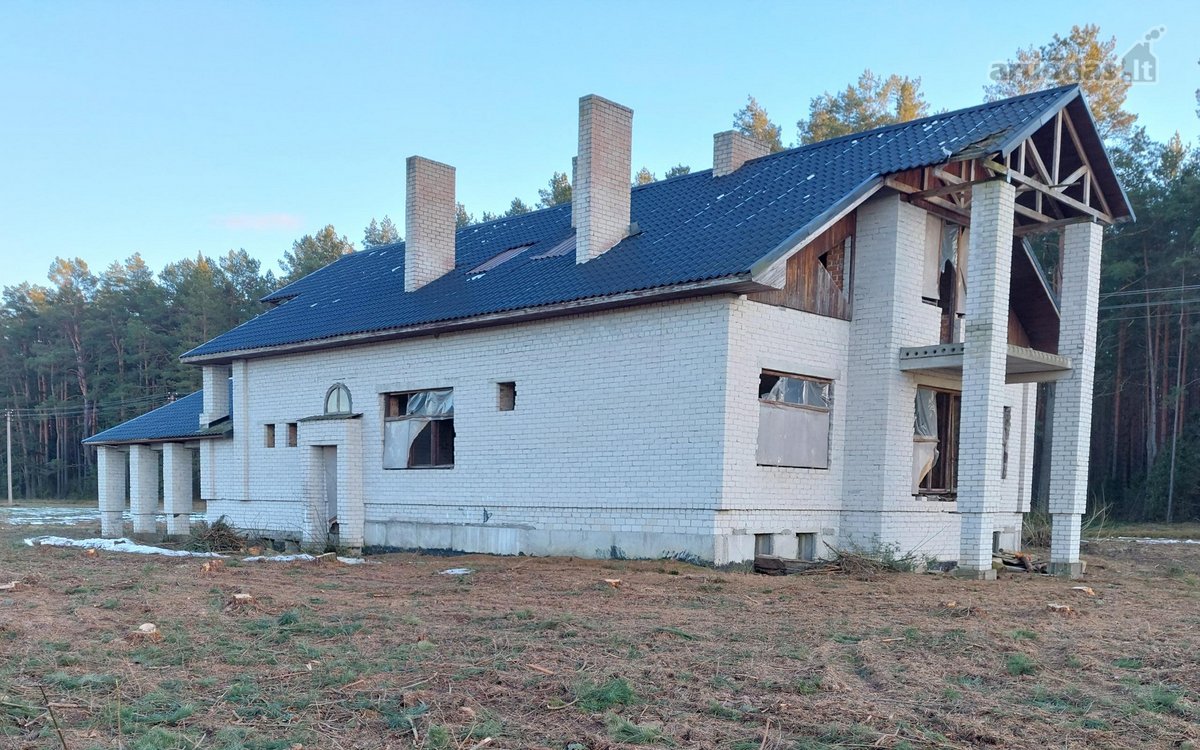 Parduodamas ne įrengtas gyvenamasis namas su - nuotraukos Nr. 10