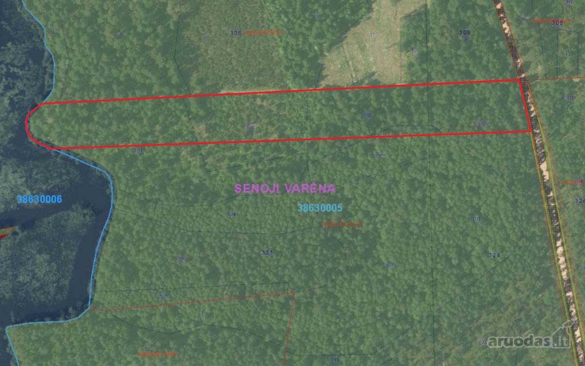 Parduodamas miškų ūkio paskirties žemės - nuotraukos Nr. 19