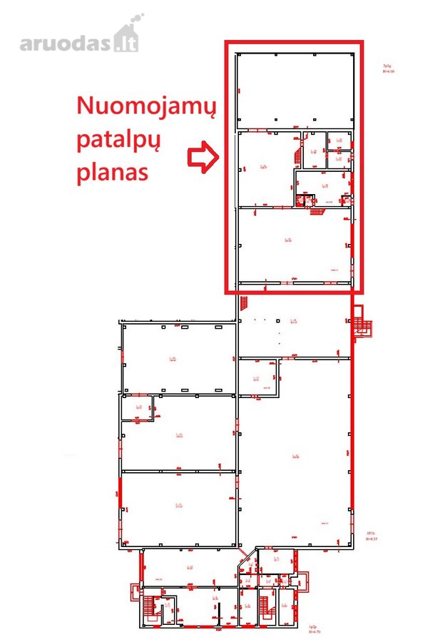 Nuomojamos gamybinės-sandėliavimo patalpos - nuotraukos Nr. 6