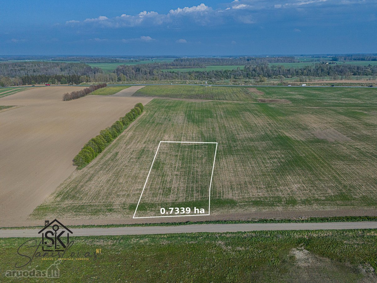 Parduodamas 73.39 Arų Sklypas Kretingalėje,
