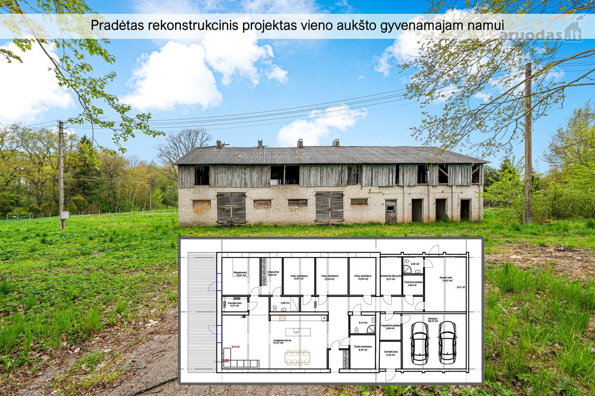 Trakų rajone, Jovariškių k., netoli Akmenos - nuotraukos Nr. 3