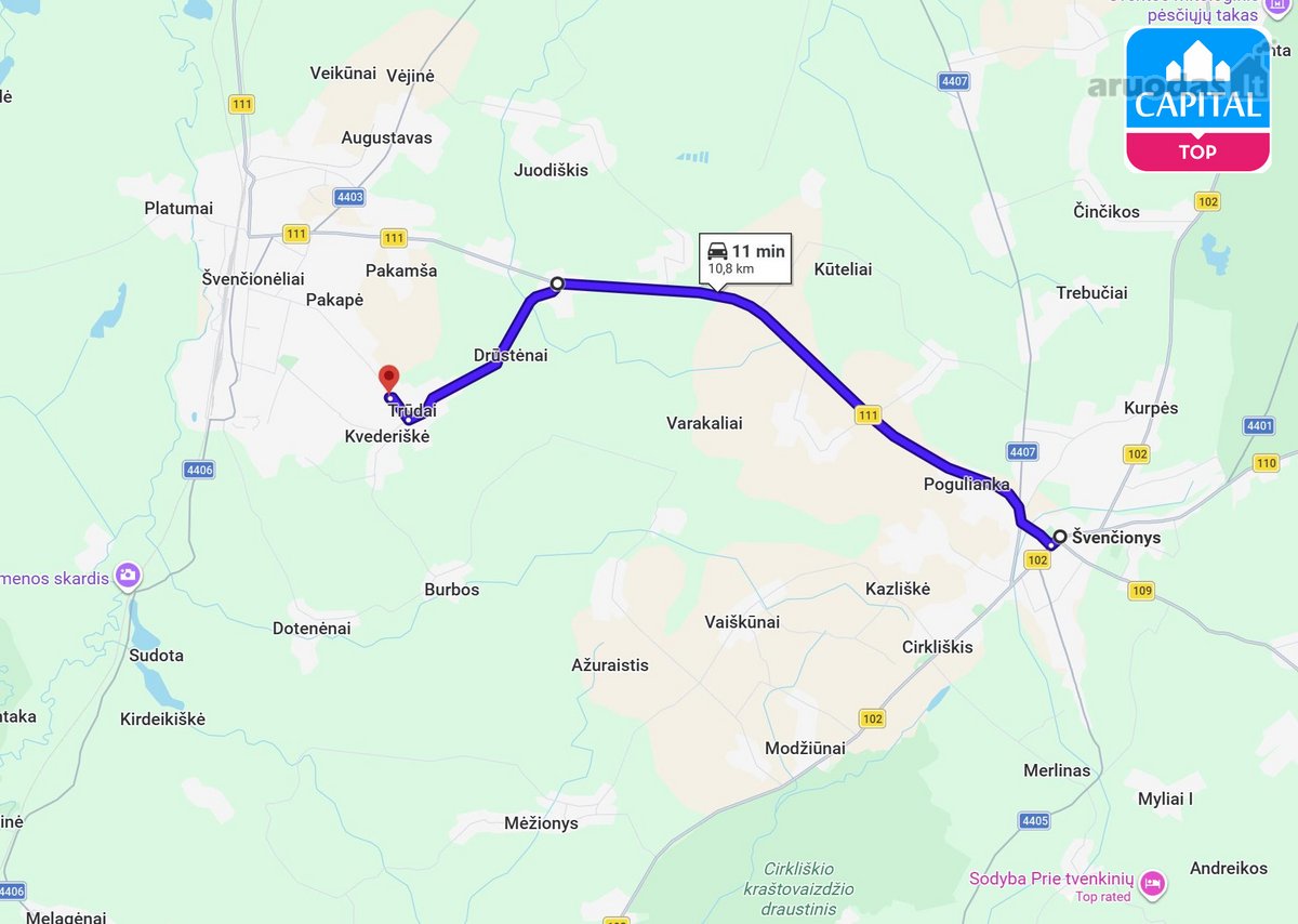 Parduodamas Jaukus 2 Kambarių Butas Trūdų - nuotraukos Nr. 16
