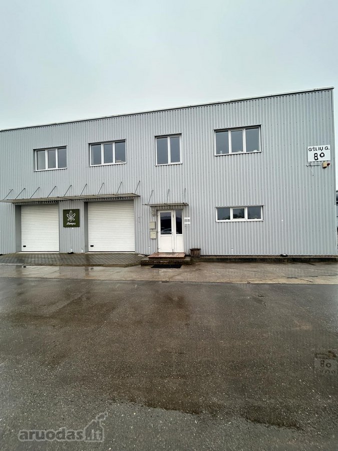 Nuomojamos patalpos bei aikštelė Tabariškių