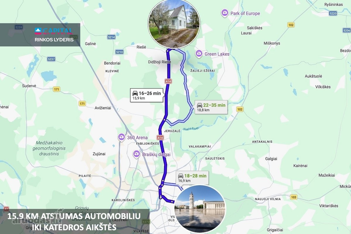 Parduodamas 24.72 Arų Sklyas Su Asfaltuotu - nuotraukos Nr. 21