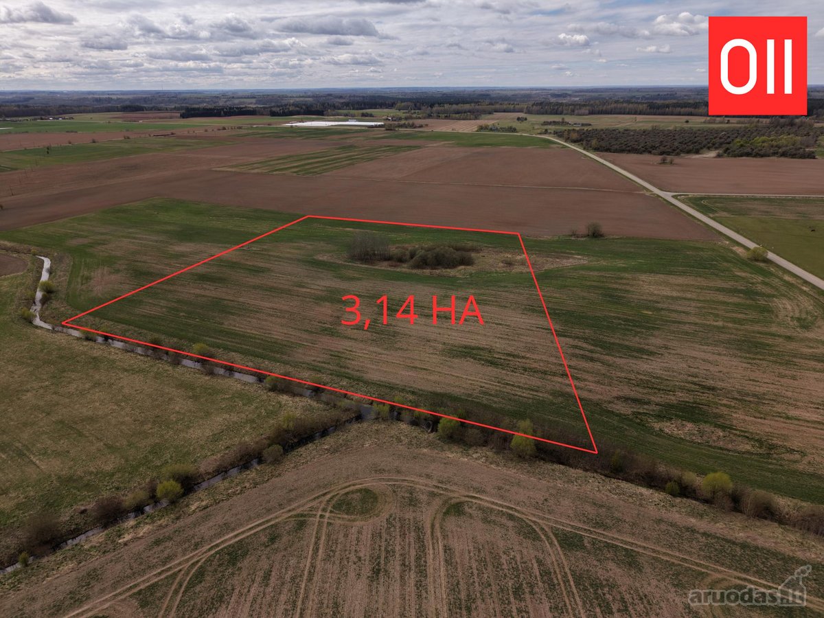 Parduodamas 3,1412 ha žemės ūkio paskirties - nuotraukos Nr. 3