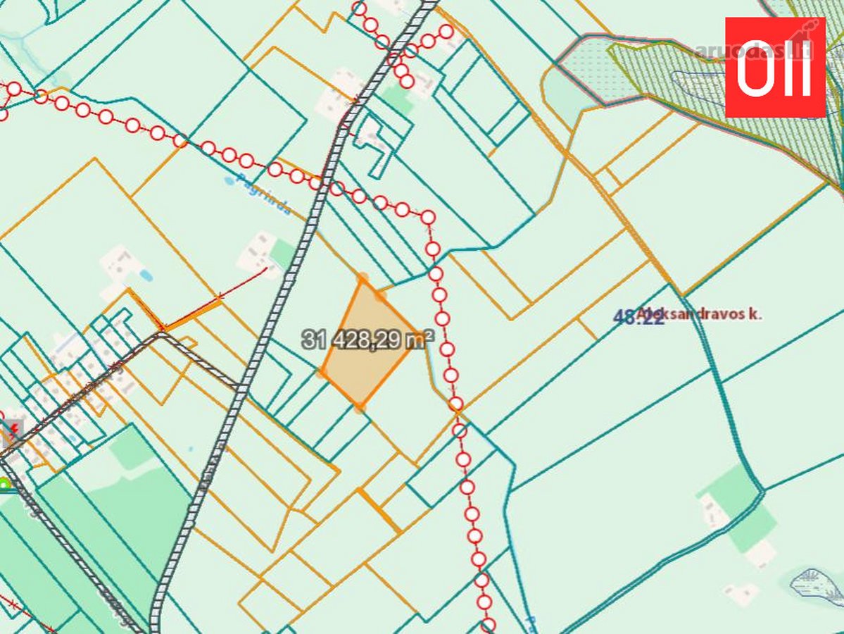 Parduodamas 3,1412 ha žemės ūkio paskirties - nuotraukos Nr. 5