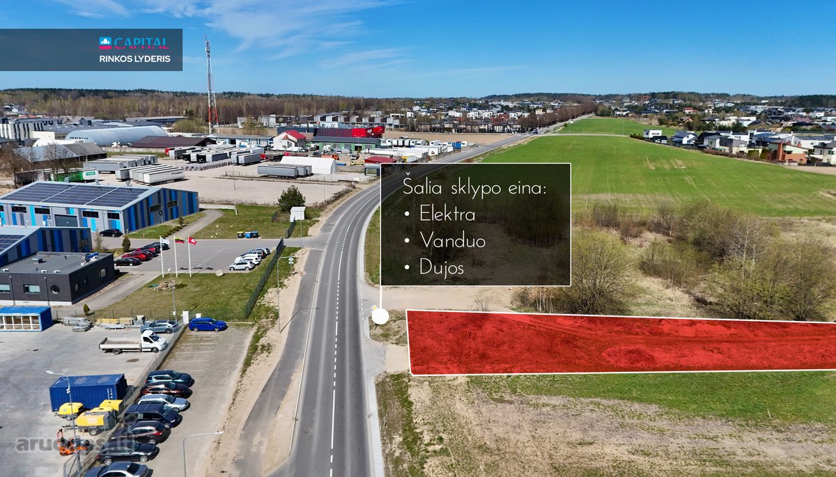 Parduodamas Komercinės Paskirties Sklypas Su - nuotraukos Nr. 9