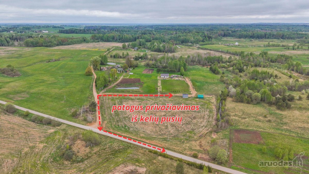 1,38 ha sklypas su leidimu statybai ir 22 kw - nuotraukos Nr. 5