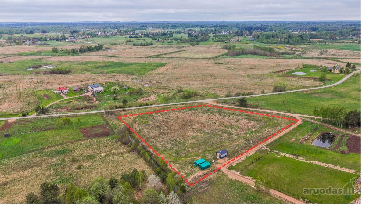 1,38 ha sklypas su leidimu statybai ir 22 kw - nuotraukos Nr. 7
