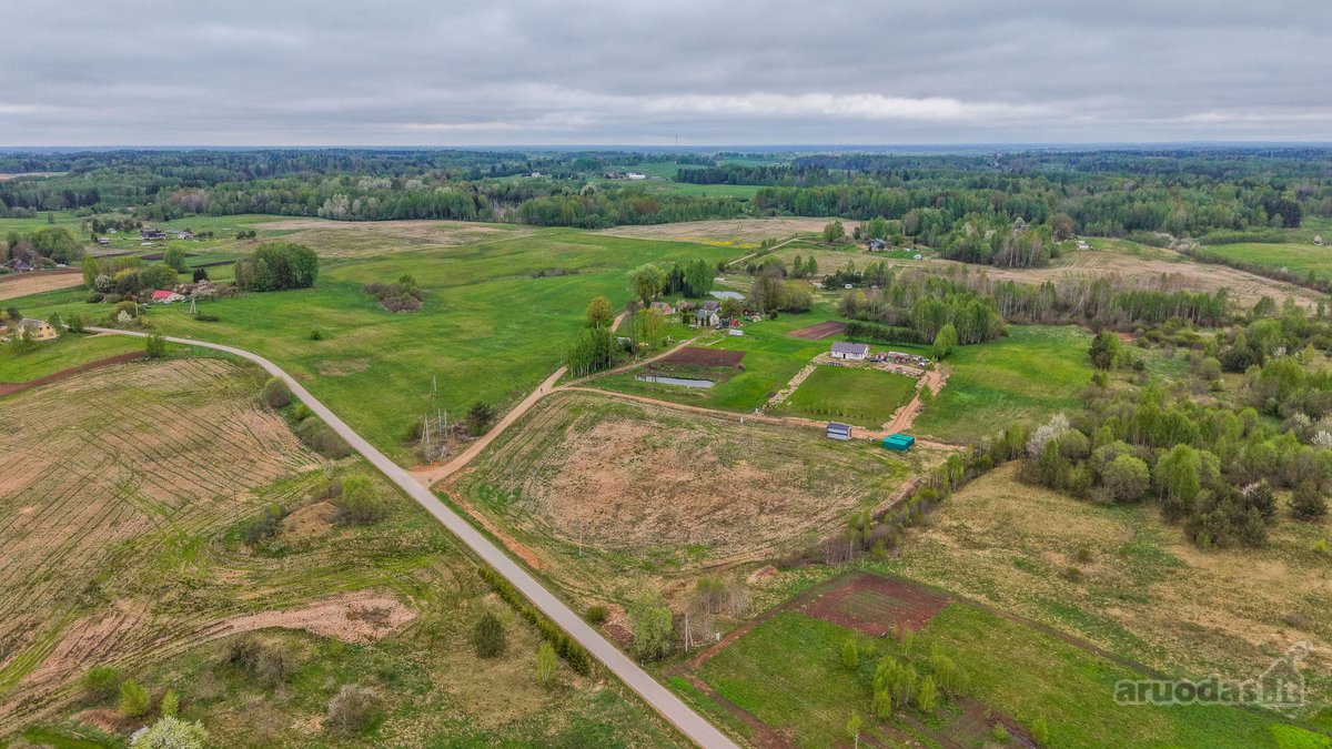 1,38 ha sklypas su leidimu statybai ir 22 kw - nuotraukos Nr. 2