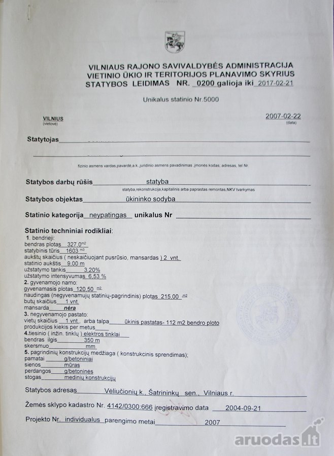 Paruodamas 43,34a. žemės sklypas su ūkininko - nuotraukos Nr. 5