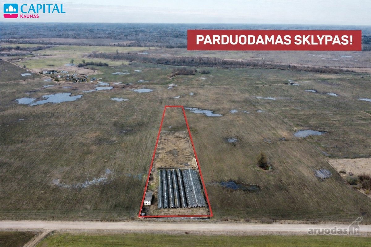 Parduodama Buvusi Ferma Ramioje Vietoje Prie
