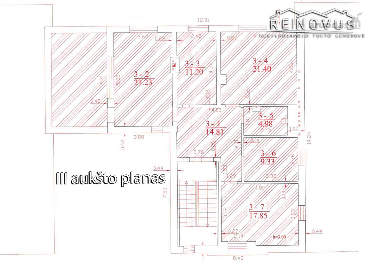 Nuomojamos komercinės paskirties patalpos: - nuotraukos Nr. 34