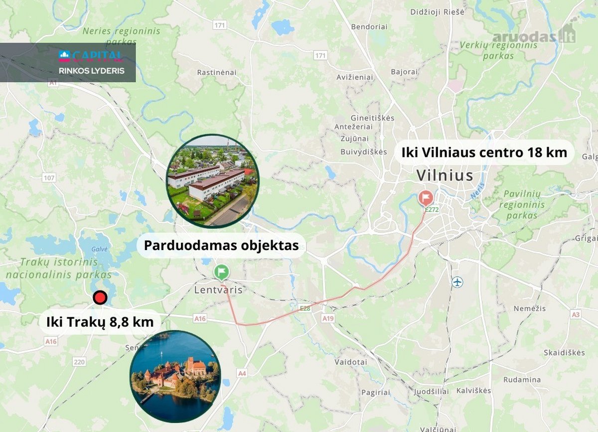 4 kambarių namas Lentvario centre su nuosavu - nuotraukos Nr. 34