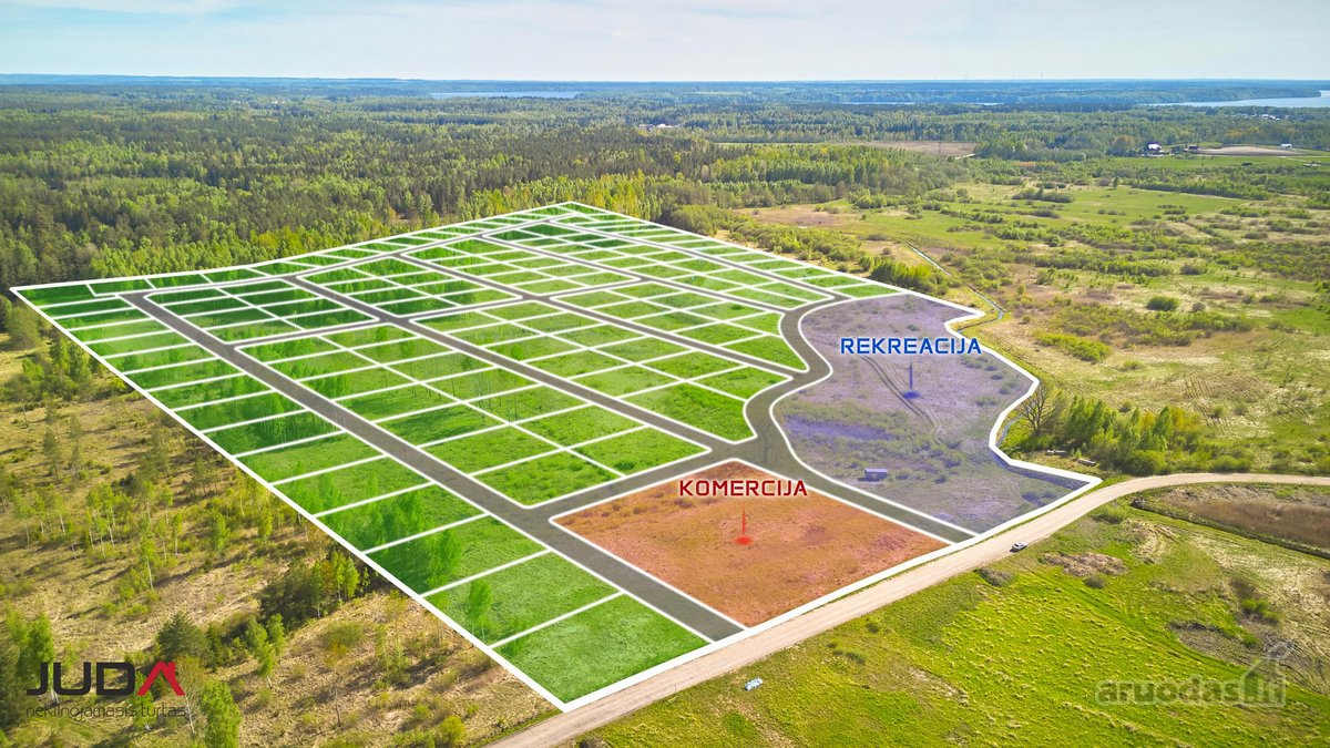Parduodamas virš 17 ha ploto žemės ūkio