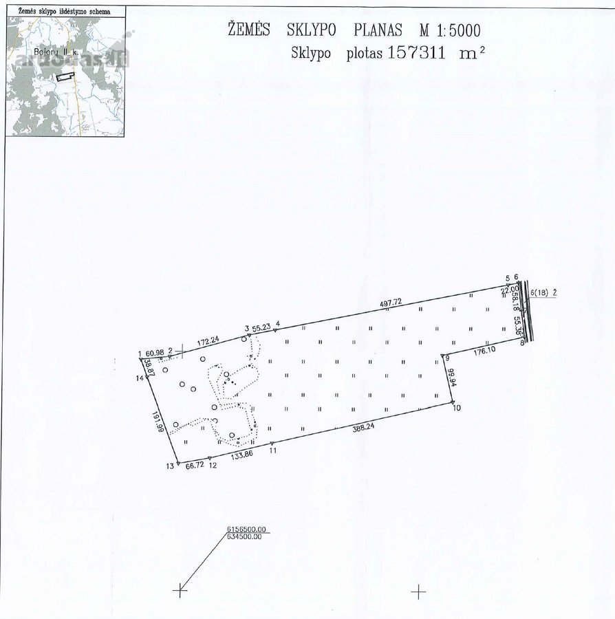 Parduodamas žemės sklypas-miškas su - nuotraukos Nr. 4